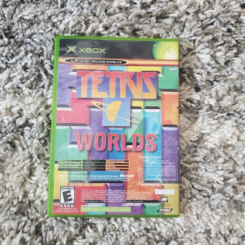 Star Wars: The Clone Wars / Tetris Worlds - 2-in-1 Original Xbox -100% Complete